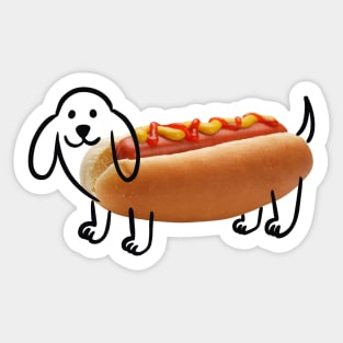 Hotdog Sticker